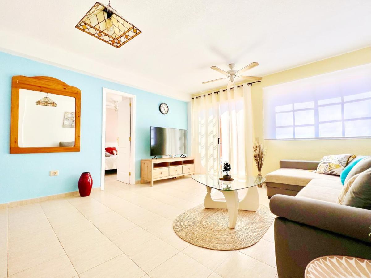 !!! Relaxing View, The Heights Apartment With Terrace And Heated Pools, Los Cristianos Лос Кристианос Экстерьер фото