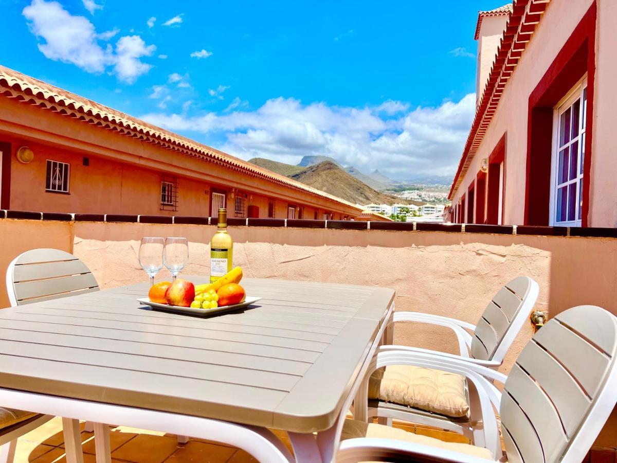 !!! Relaxing View, The Heights Apartment With Terrace And Heated Pools, Los Cristianos Лос Кристианос Экстерьер фото